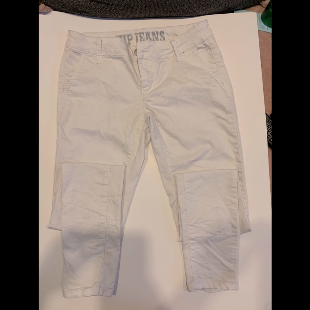 White jeans